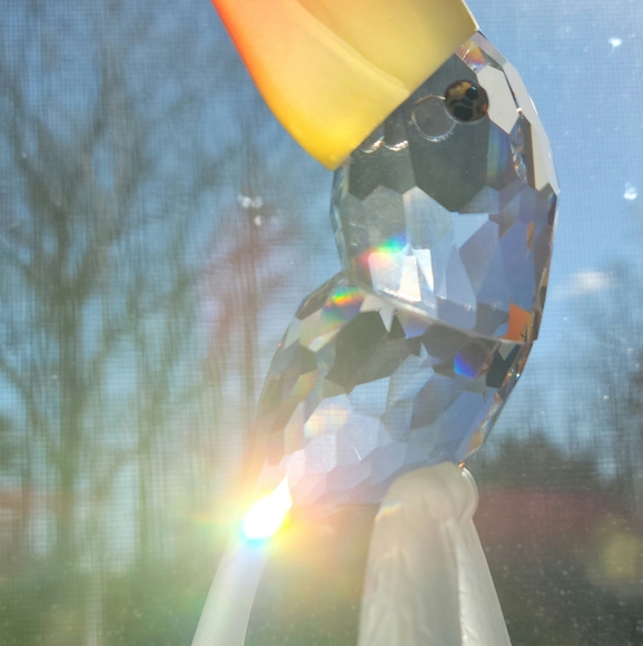 SOLD - Preciosa Crystal Toucan Figurine - Picture 3 of 8